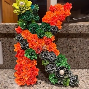 Rolled paper flower K
